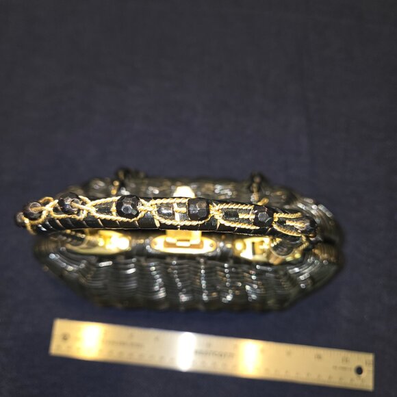 Vintage Wicker Basket Purse - Picture 4 of 6